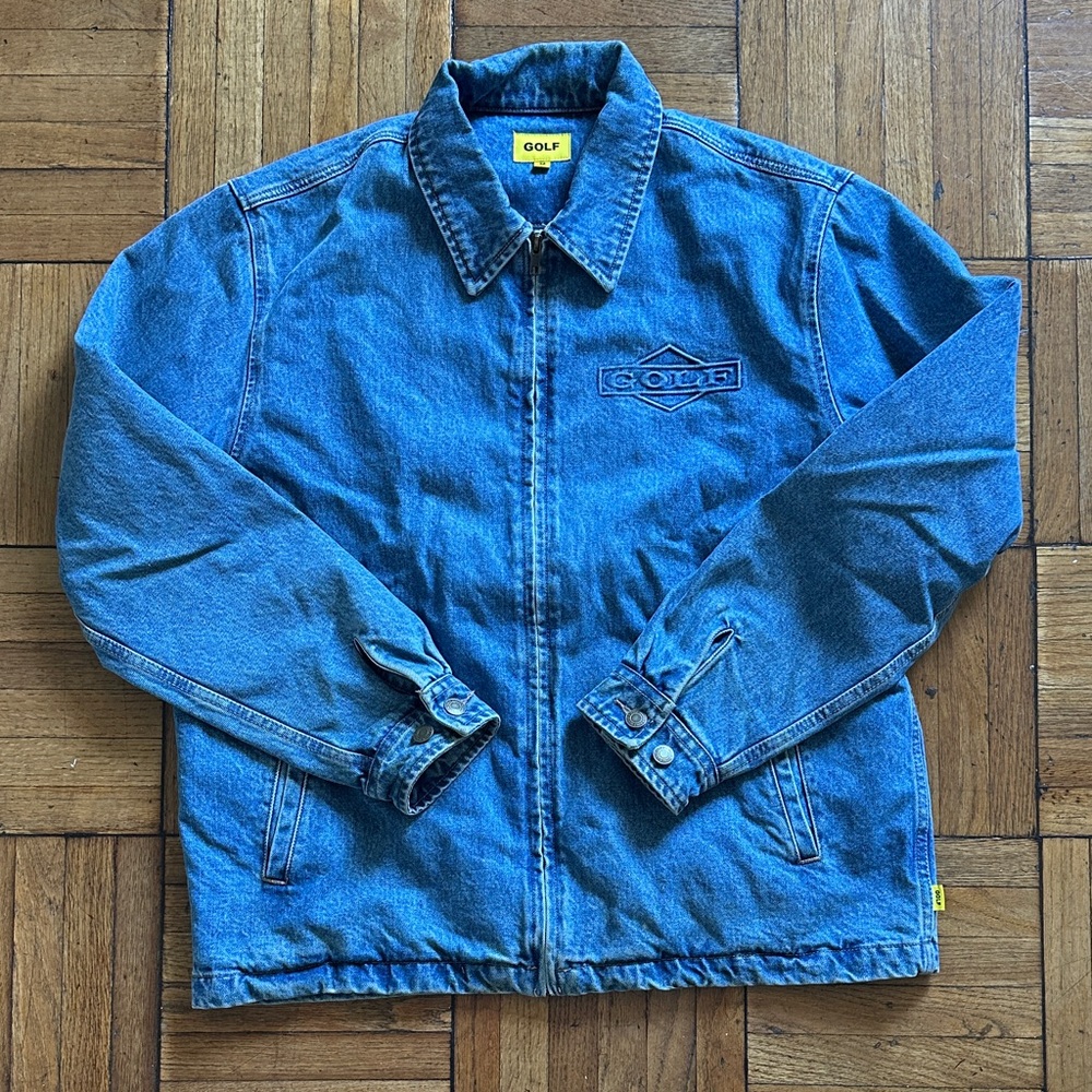 DEUCE DENIM JACKET by GOLF WANG